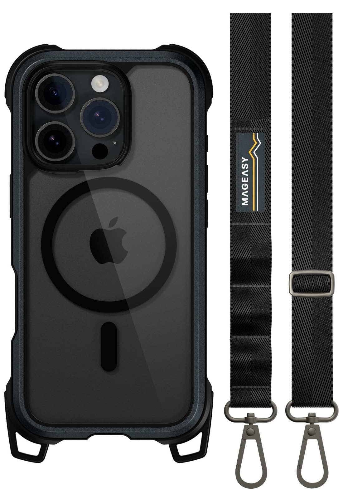 Amazon.co.jp: 【MagEasy】 iPhone 16 Pro 対応 ケース ショルダー